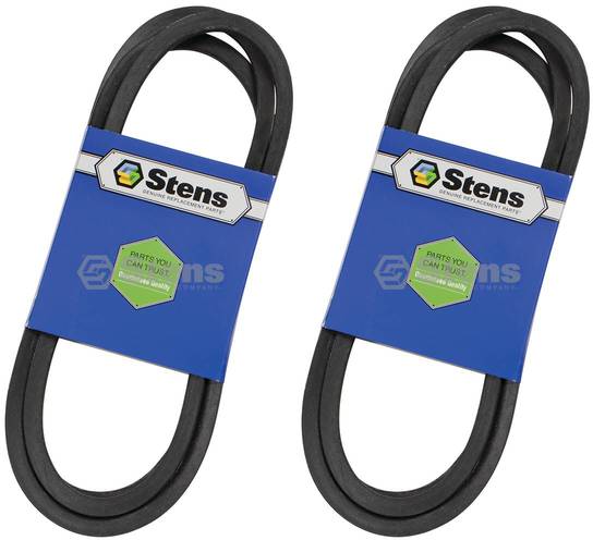 2 Pack Stens 265-480 OEM Replacement Belt Fits John Deere M140502