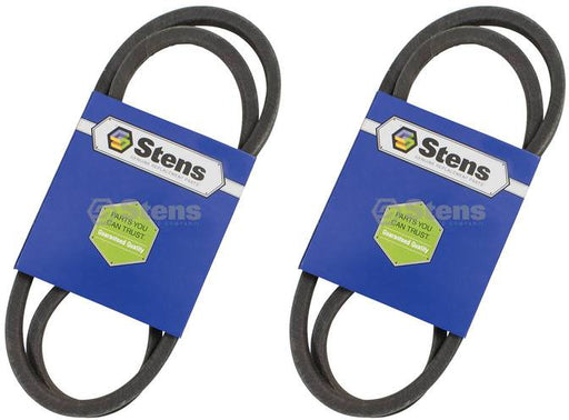 2 Pack Stens 265-489 OEM Replacement Belt Fits Worldlawn 2800015