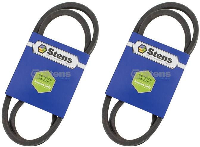 2 Pack Stens 265-489 OEM Replacement Belt Fits Worldlawn 2800015