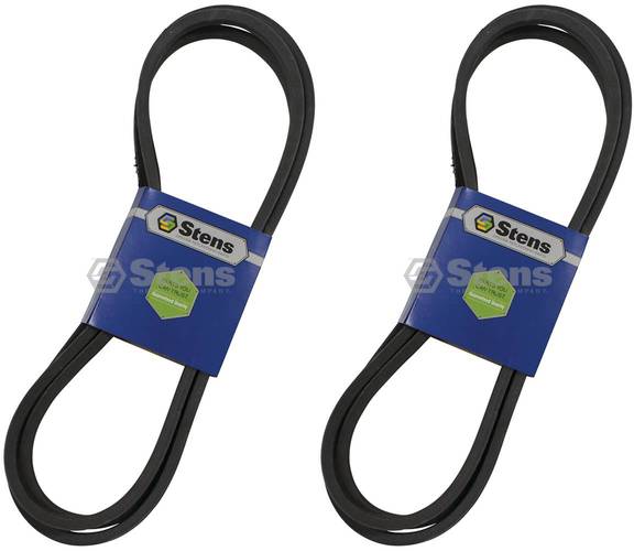 2 Pack Stens 265-490 OEM Replacement Belt World Lawn 4821002