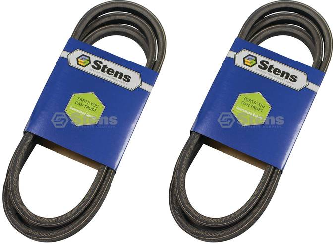 2 Pack Stens 265-492 OEM Replacement Belt Exmark 1-323300