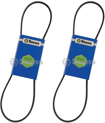 2 Pack Stens 265-528 OEM Replacement Belt Fits MTD 754-04088