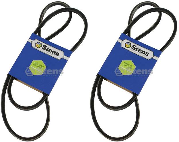 2 Pack Stens 265-555 OEM Replacement Belt Fits Exmark 116-1953