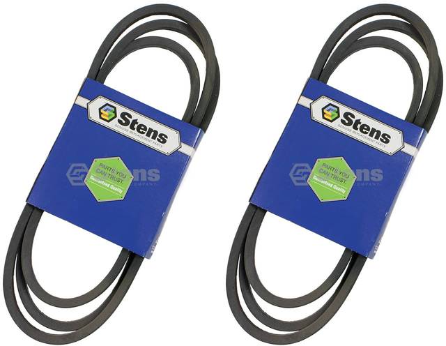 2 Pack Stens 265-572 OEM Replacement Belt Fits Toro 110-6972