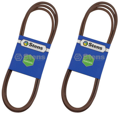 2 Pack Stens 265-601 Deck Belt Fits Ferris Simplicity Snapper 1732956 1732956SM