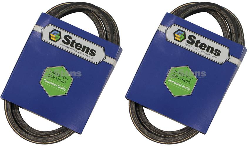 2 Pack Stens 265-640 OEM Replacement Belt Fits John Deere M82462