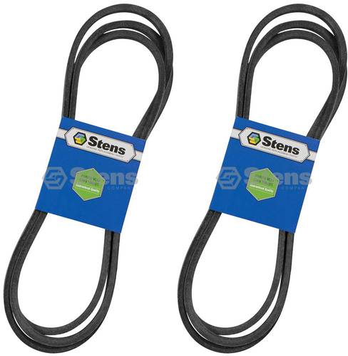 2 Pack Stens 265-653 OEM Replacement Belt Fits Scag 483741