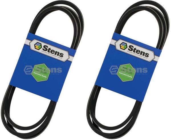 2 Pack Stens 265-667 OEM Replacement Belt Fits John Deere M118760