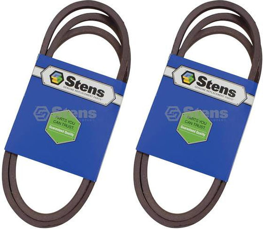 2 Pack Stens 265-675 OEM Replacement Belt Fits MTD 954-04252