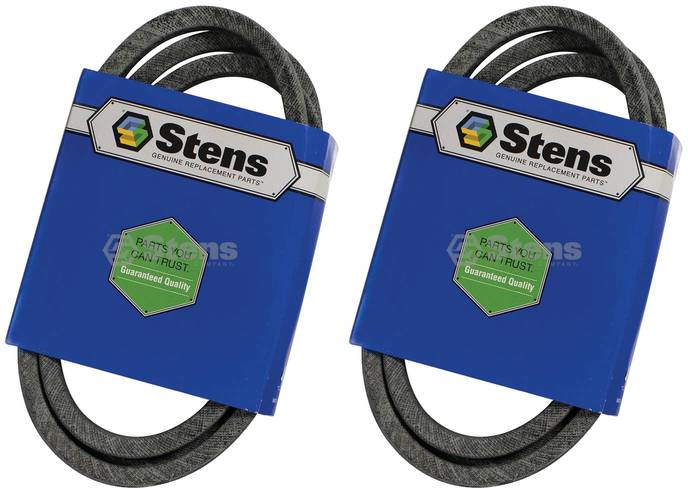 2 Pack Stens 265-687 OEM Replacement Belt Fits Toro 108-8077