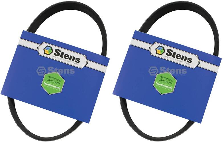 2 Pack Stens 265-737 OEM Replacement Belt Fits Husqvarna 504068301