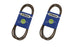 2 Pack Drive Belt Fits Husqvarna Craftsman 583253401 199612 917532199612