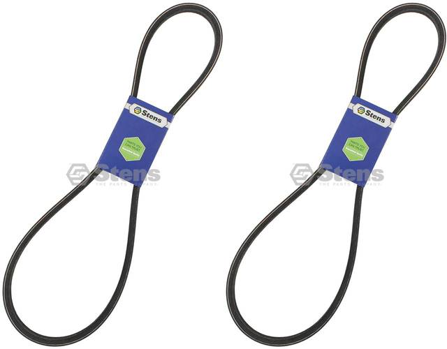 2 Pack Stens 265-740 OEM Replacement Belt Scag 48087