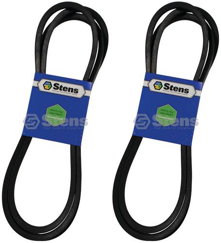 2 Pack Stens 265-743 OEM Replacement Belt Fits Toro 98-3780