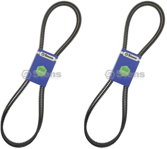 2 Pack Stens 265-744 OEM Replacement Belt Fits Encore 363312