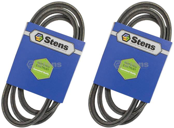 2 Pack Stens 265-766 OEM Replacement Belt Fits Bobcat 2722160