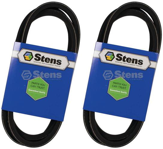 2 Pack Stens 265-797 OEM Replacement Belt Dixon 539116199