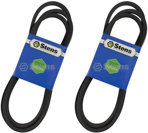 2 Pack Stens 265-802 OEM Replacement Belt Fits Cub Cadet 954-3068