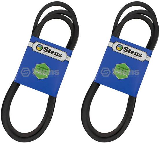 2 Pack Stens 265-802 OEM Replacement Belt Fits Cub Cadet 954-3068