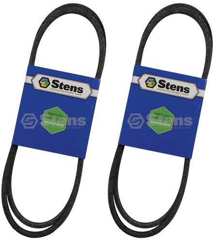 2 Pack Stens 265-804 OEM Replacement Belt Fits Cub Cadet 954-3084