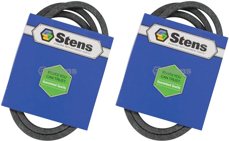 2 Pack Stens 265-807 OEM Replacement Belt Fits Cub Cadet 954-3038