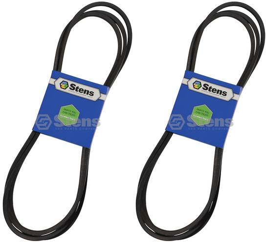 2 Pack Stens 265-831 OEM Replacement Belt Fits Toro 114-0454