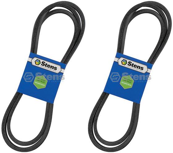 2 Pack Stens 265-834 OEM Replacement Belt Exmark 1-413308