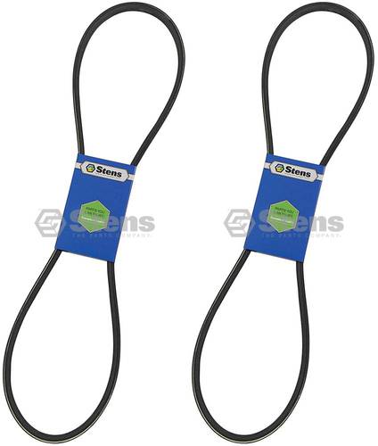 2 Pack Stens 265-854 OEM Replacement Belt Fits Scag 48553