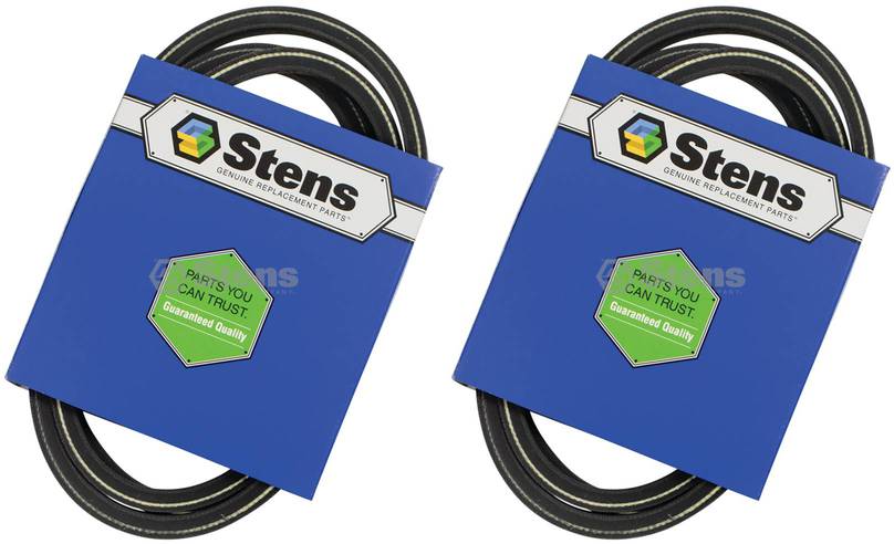 2 Pack Stens 265-862 OEM Replacement Belt Fits Scag 482716