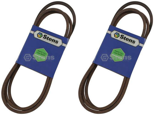 2 Pack Stens 265-910 OEM Replacement Belt Fits John Deere M74747