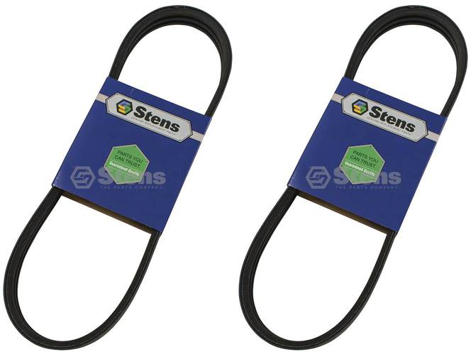 2 Pack Stens 265-957 OEM Replacement Belt Fits Walker 7230