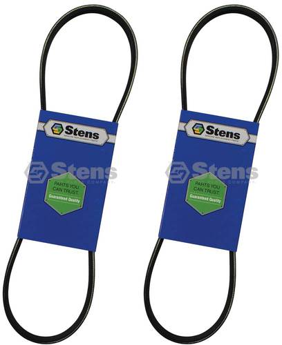 2 Pack Stens 265-961 OEM Replacement Belt Fits Walker 7234-1