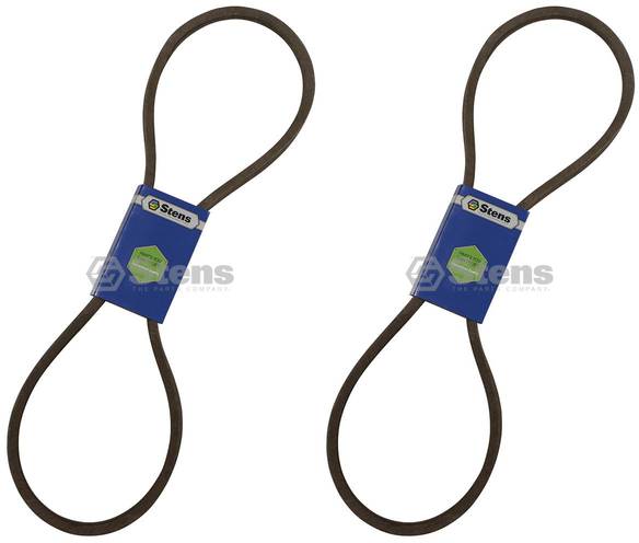 2 Pack Stens 265-996 OEM Replacement Belt Fits Wright Mfg. 71460002