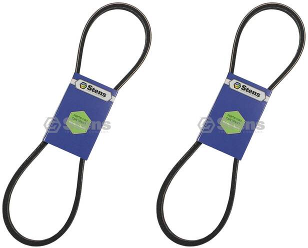 2 PK Fan Belt For JD M801821 25 30 790 2520 3036E 3038E 675 4475 5575 1600 1620