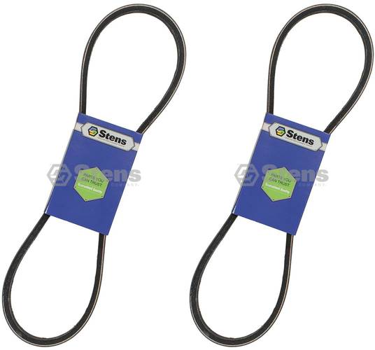 2 Pack Stens 266-123 OEM Replacement Belt Fits John Deere M805011