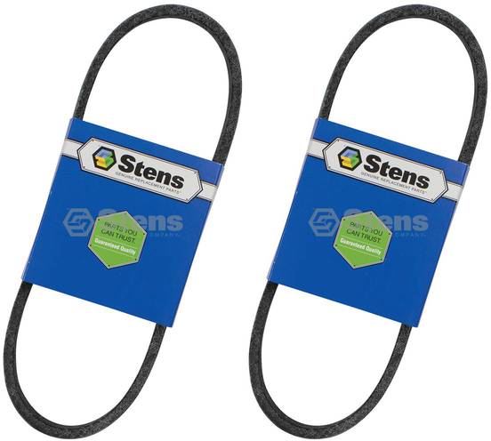 2 Pack Stens 266-175 OEM Replacement Belt Fits MTD 954-05040