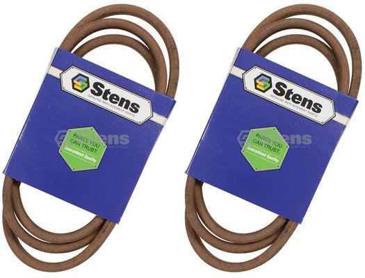 2 Pack Stens 266-214 Double V Blade Drive Belt Fits Snapper 7043844 7043844YP