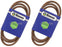 2 Pack Stens 266-214 Double V Blade Drive Belt Fits Snapper 7043844 7043844YP