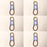 6 PK Drive Belt Fits Exmark Toro 121-5765 20199 20200 20975 20977 21810 22200