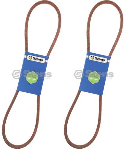 2 PK Drive Belt For Exmark Toro 103-0866 103-0866-SL Lazer Z HP XP XS Ultra Vac