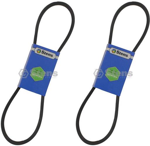 2 PK Drive Belt Fits MTD 954-0131 Cub Cadet 56629-C1 6629-C1 White 32-0003107