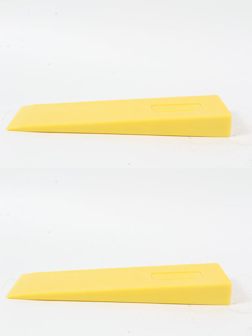 2 Pack Oregon 26782 Light-Weight 12" Yellow Plastic Felling Wedge