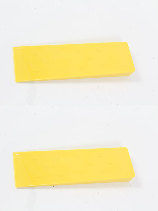 2 Pack Oregon 26782 Light-Weight 12" Yellow Plastic Felling Wedge