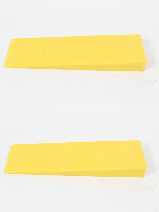 2 Pack Oregon 26782 Light-Weight 12" Yellow Plastic Felling Wedge