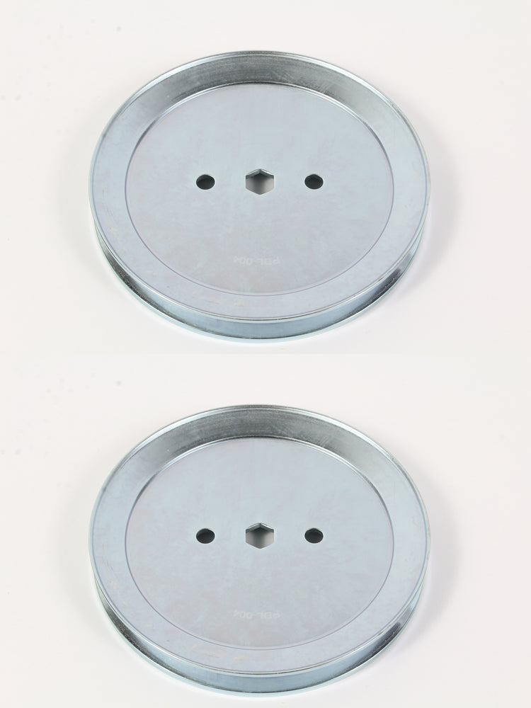 2 Pack 7" Spindle Pulley Fits John Deere GX20367 LA100 L100 D100 X100 Series