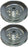 2 Pump Pulleys For Dixie Chopper 200031 LT2500-50D LT2700-60 2550 2734 2744 2750