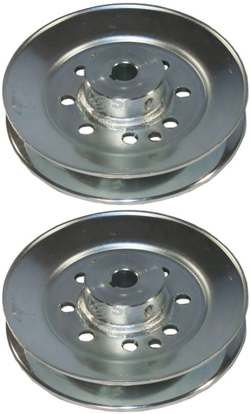 2 Pump Pulleys For Dixie Chopper 200031 LT2500-50D LT2700-60 2550 2734 2744 2750