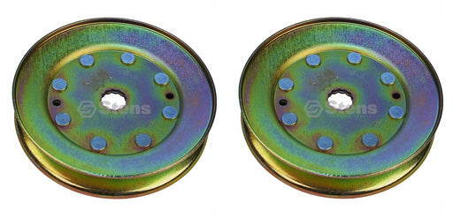 2 Pack Spindle Pulley Fits AYP 153532 173435 Husqvarna 532153532 532173435