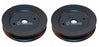 2 Pack Spindle Pulley Fits AYP 153531 173434 Husqvarna 532153531 532173434