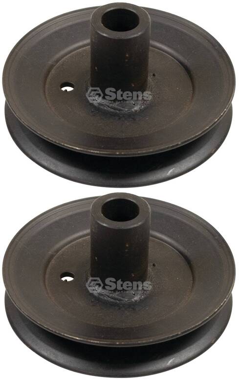 2 PK Spindle Pulley Fits MTD 756-0486 32" 36" 38" Deep Decks 5" OD 3/4" ID